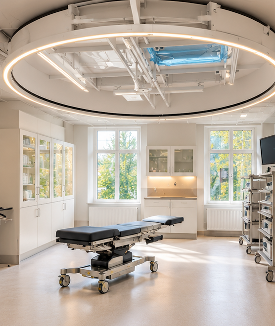 Operationssal på 60 kvadratmeter på Stavregården