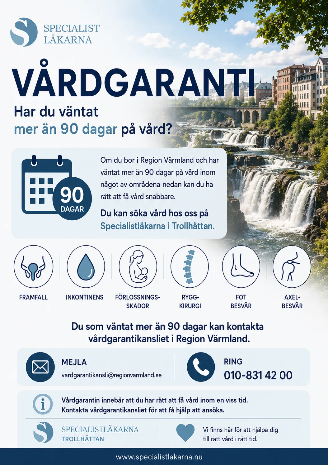 Vårdgarantin hos Specialistläkarna